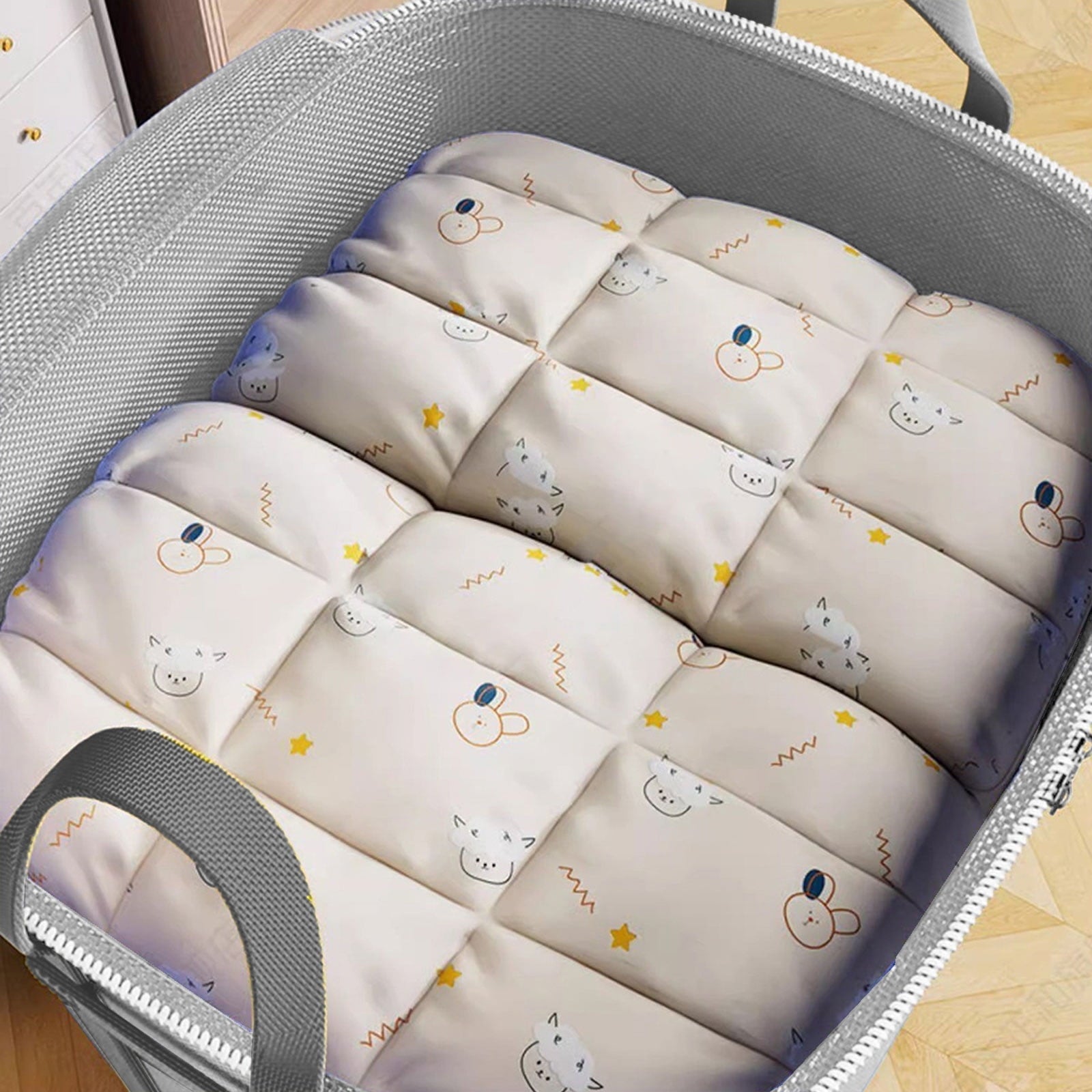350L Capacity Storage Bins with Lids