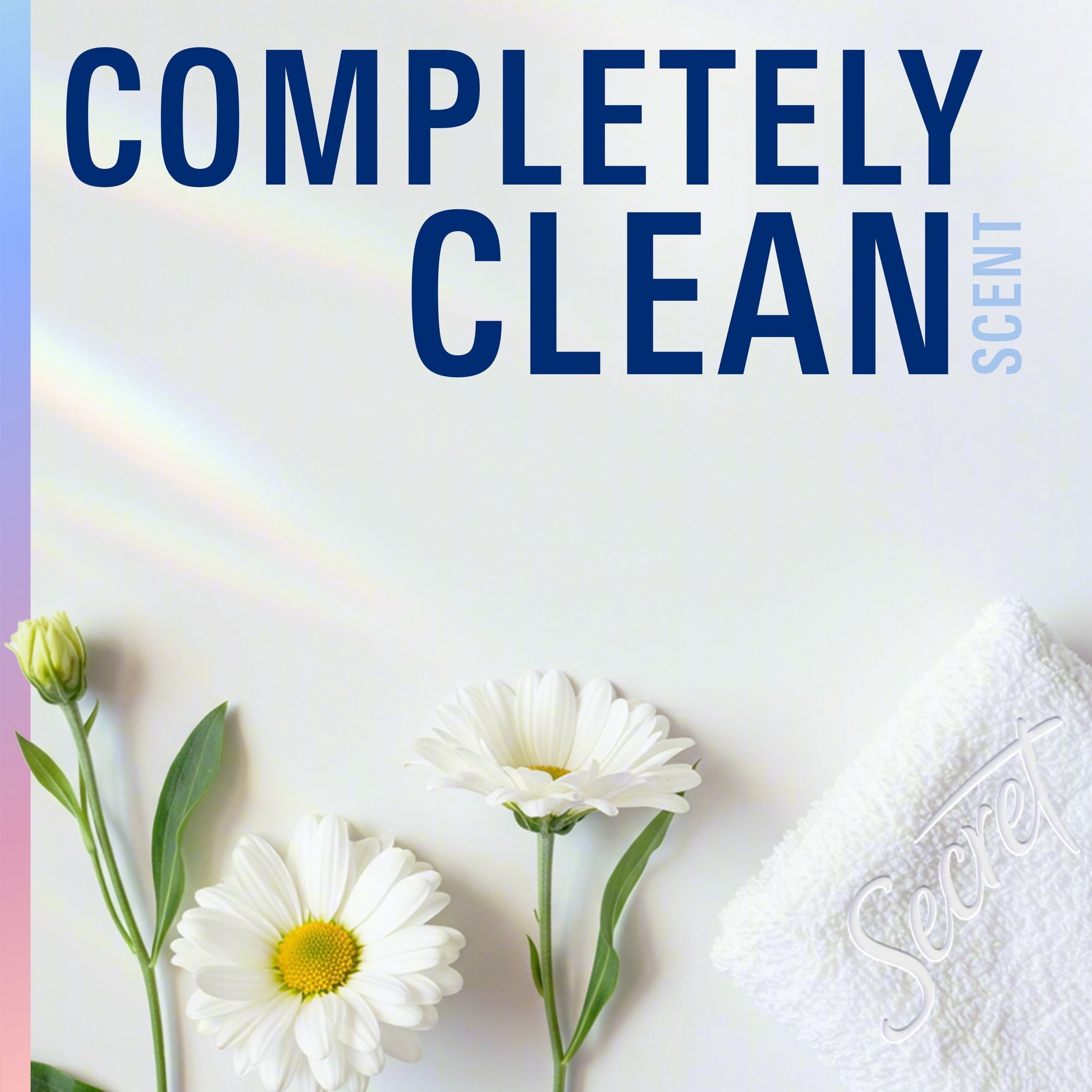 Clinical Antiperspirant and Deodorant, Invisible Solid, Completely Clean, 2.6 oz