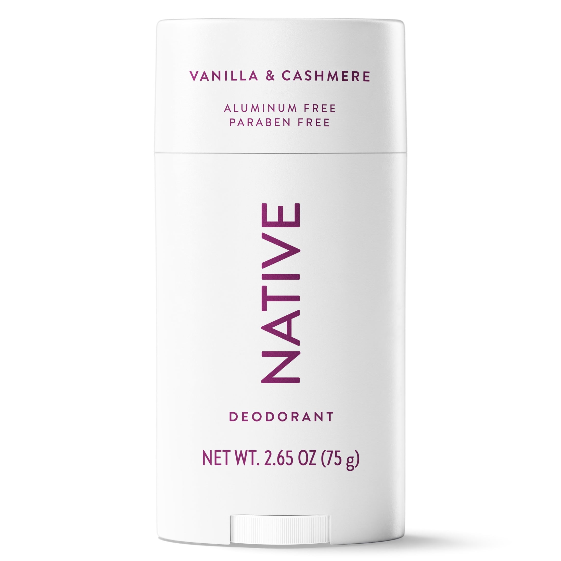 Aluminum Free Deodorant For Women, 72 Hour Solid Deodorant Stick, Vanilla & Cashmere, 2.65oz