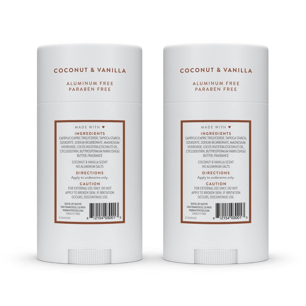 Coconut & Vanilla Twin Pack 2x 2.3 oz
