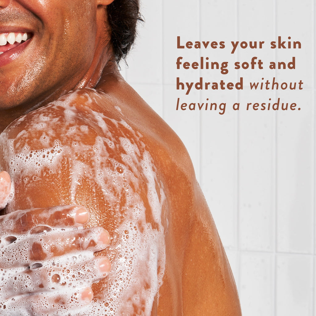 Body Wash, Coconut & Vanilla, Sulfate Free, Naturally Derived Ingredients, 24hr Freshness, for Women & Men, 36 fl oz