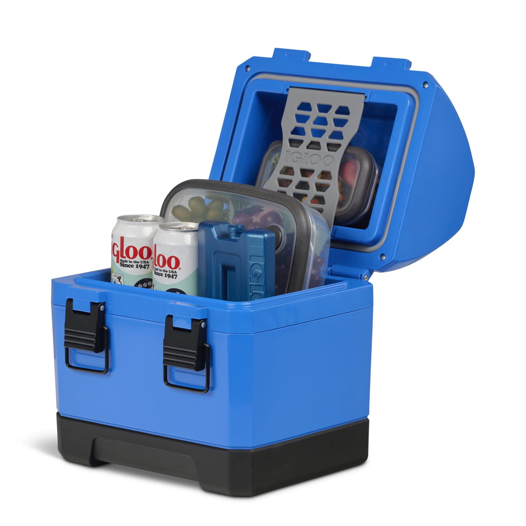 10 QT Gripper CoolBox Personal Cooler, Blue