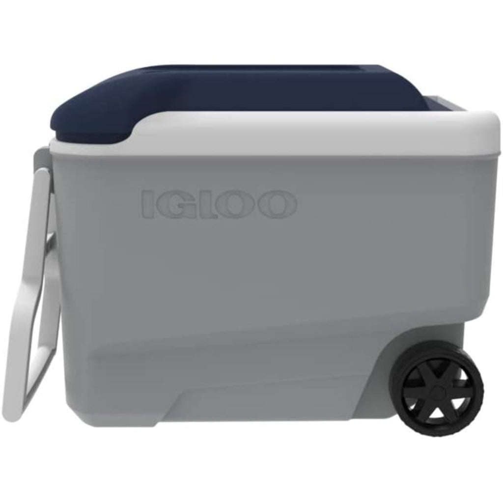 MaxCold 40 Qt. Roller Cooler, Ash Gray & Aegean Sea
