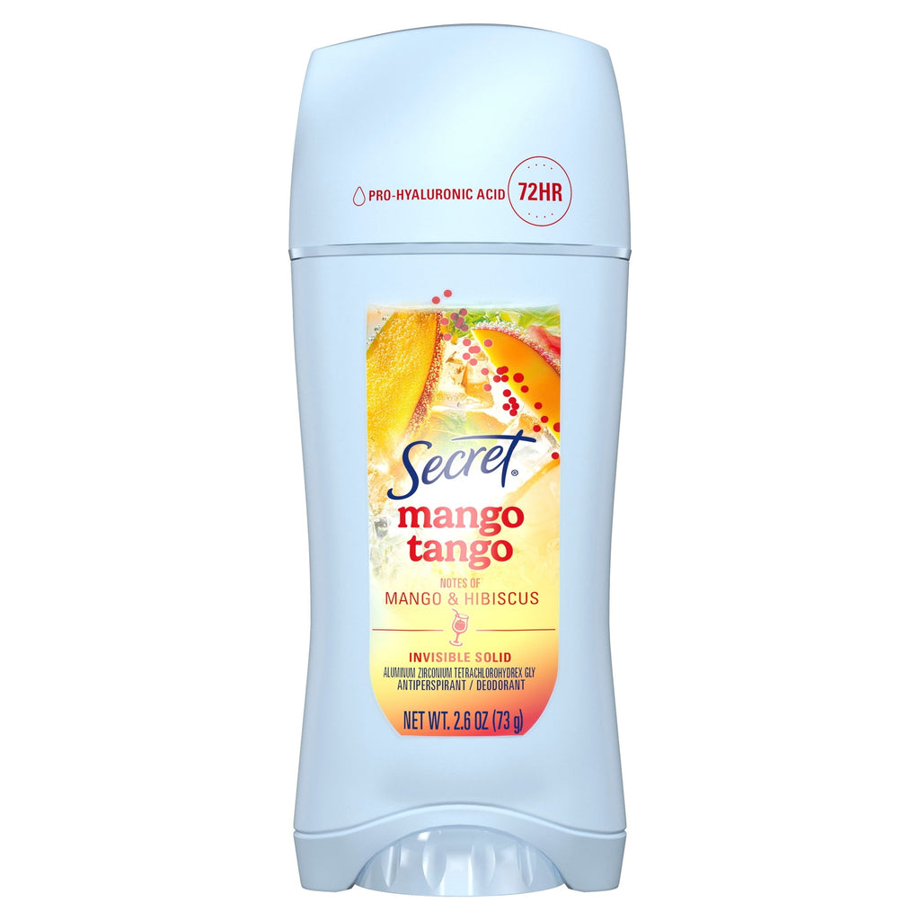 Fresh Invisible Solid Antiperspirant & Deodorant for Women, Mango Tango, 2.6oz