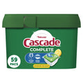 Complete Pods, Action Pacs Dishwasher Detergent, Lemon, 59 Ct