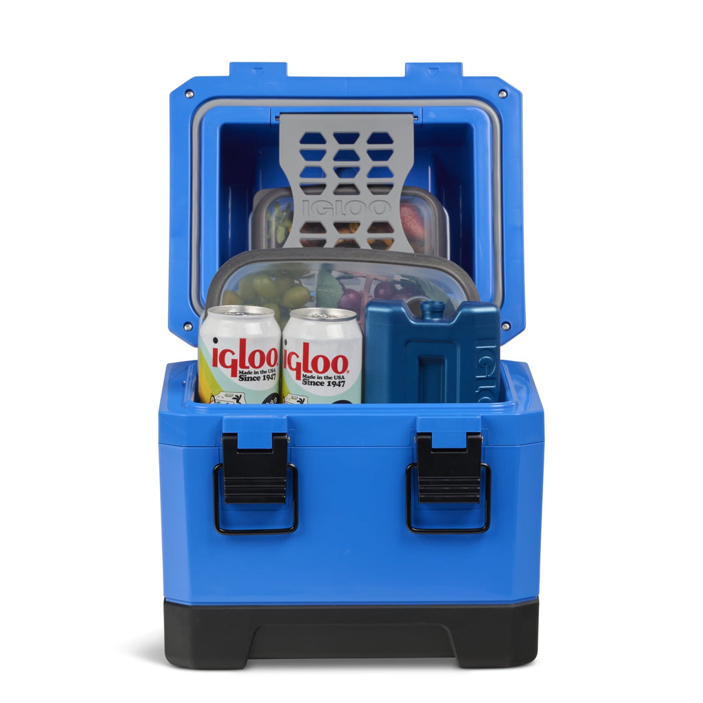 10 QT Gripper CoolBox Personal Cooler, Blue