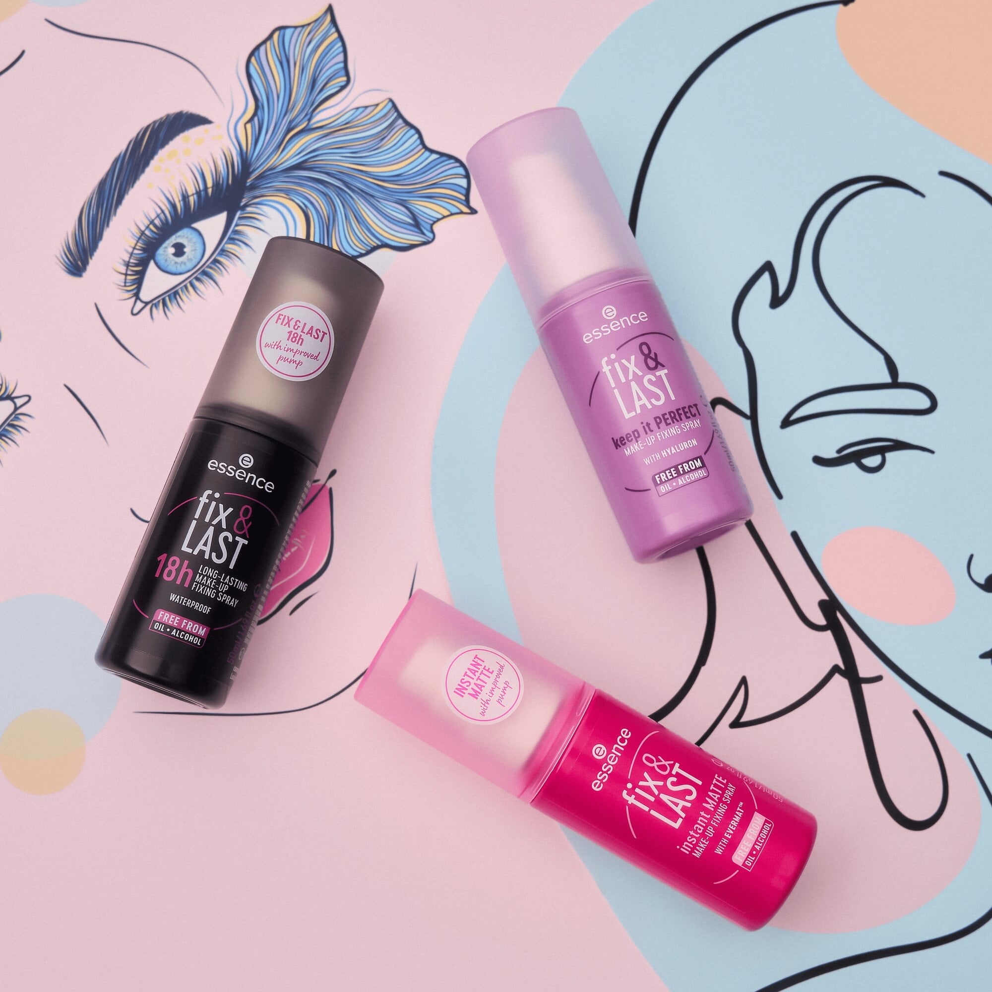 Fix & Last Instant Matte Make-Up Fixing Spray