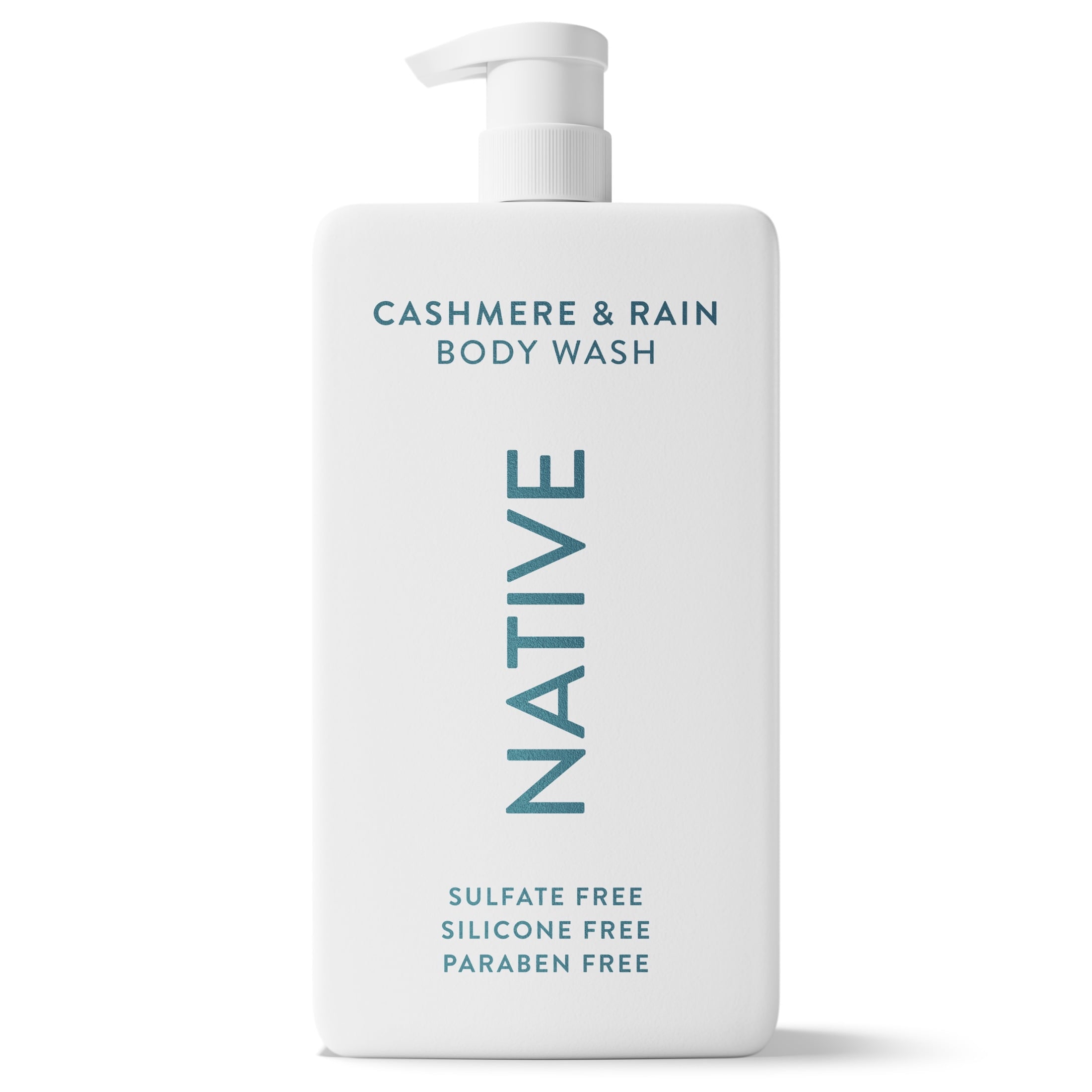 Body Wash, Cashmere & Rain, Sulfate Free, Naturally Derived Ingredients, 24hr Freshness, for Women & Men, 36 fl oz
