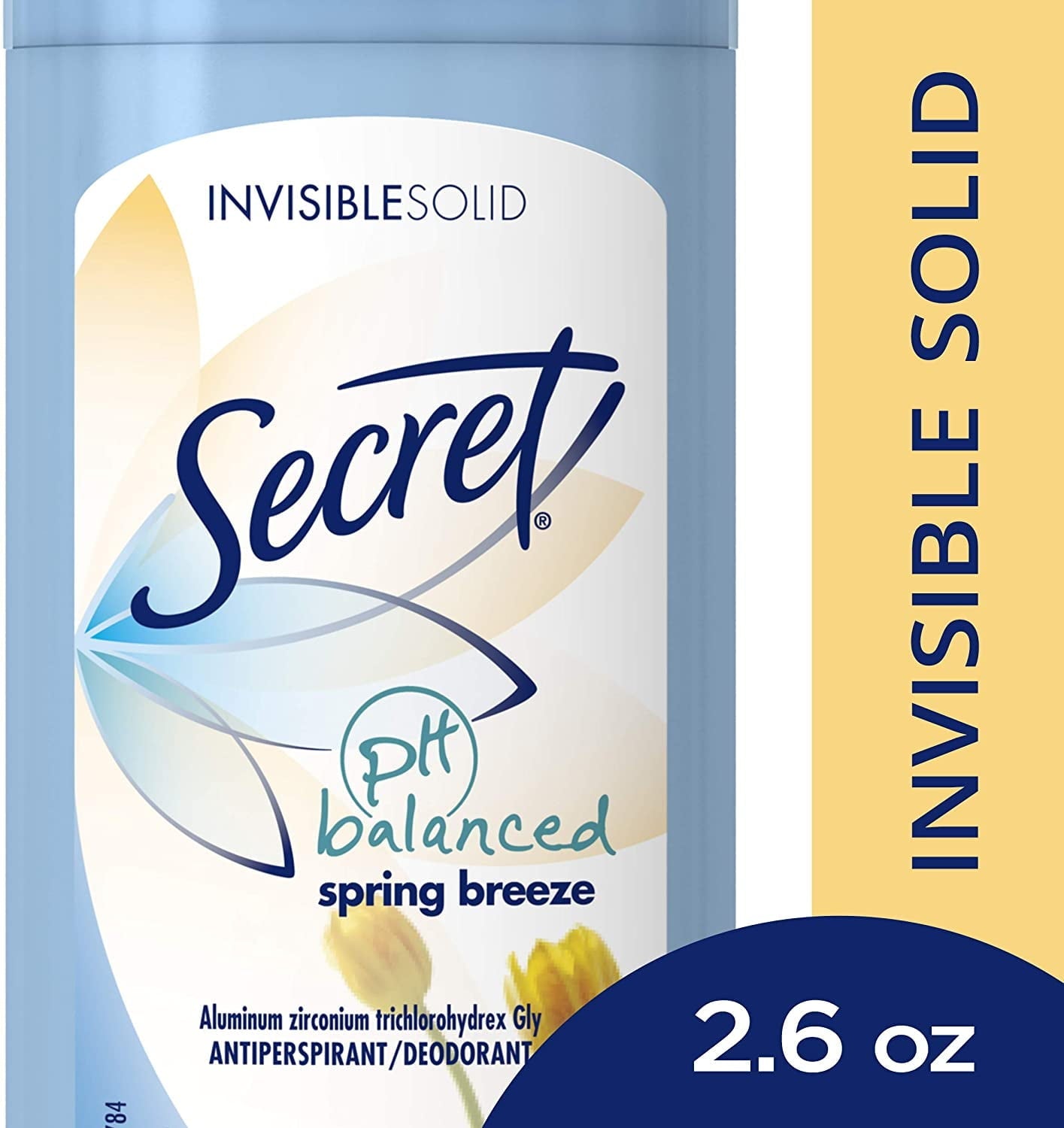 Anti-Perspirant Deodorant Invisible Solid Spring Breeze 2.60 oz (Pack of 3)