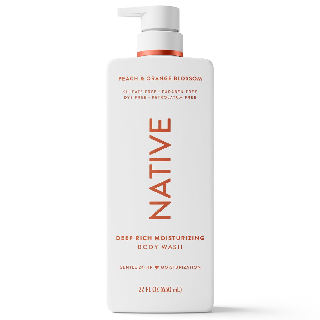 Moisturizing Body Wash Peach & Orange Blossom, 22oz