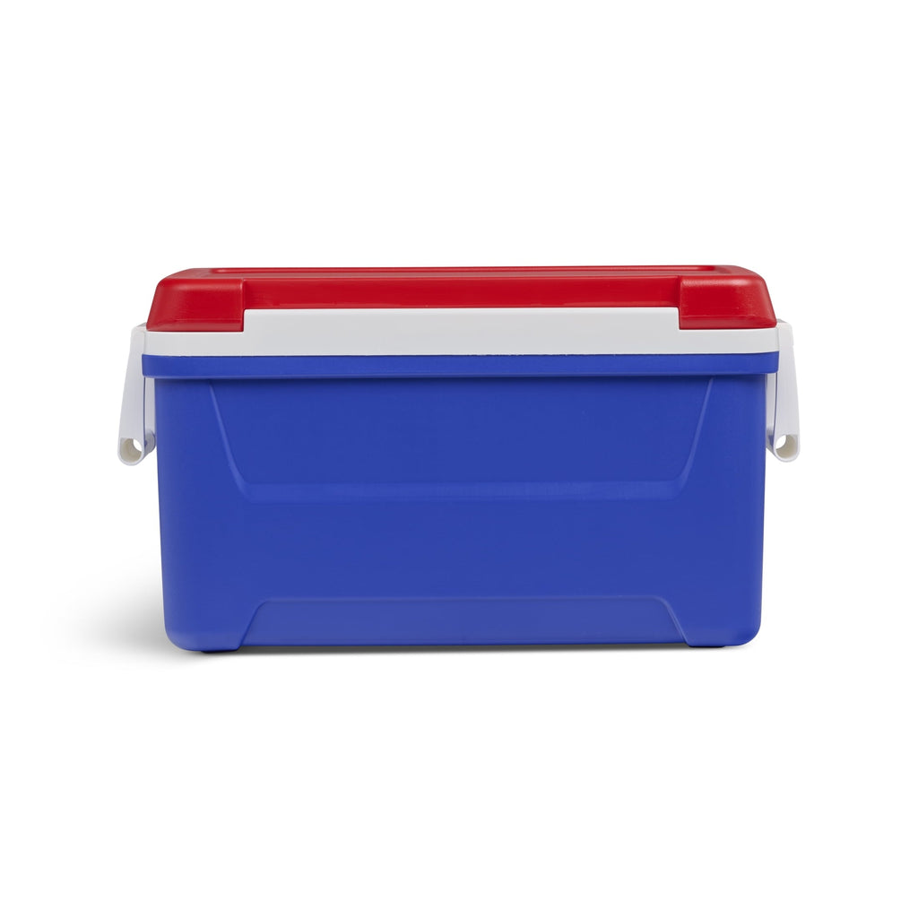 48 QT Laguna Hard Sided Ice Chest Cooler, Red