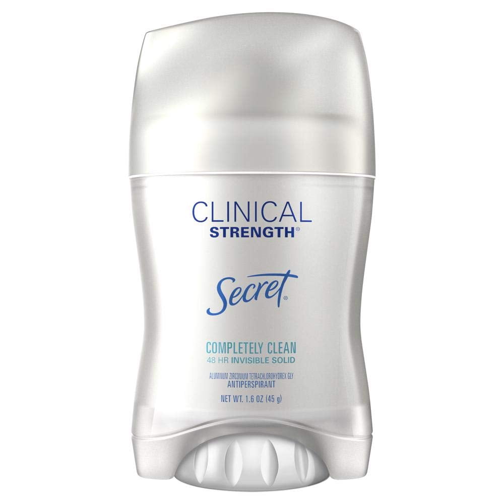 Clinical Strength Invisible Solid Antiperspirant & Deodorant, Completely Clean 1.60 oz