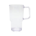 21-Ounce Acrylic Tumbler with Handle, Clear