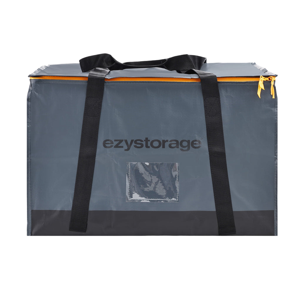 22.1 Gallon, Large, Heavy-Duty Collapsible Utility Storage Bag with Zipper and Reinforced Handles