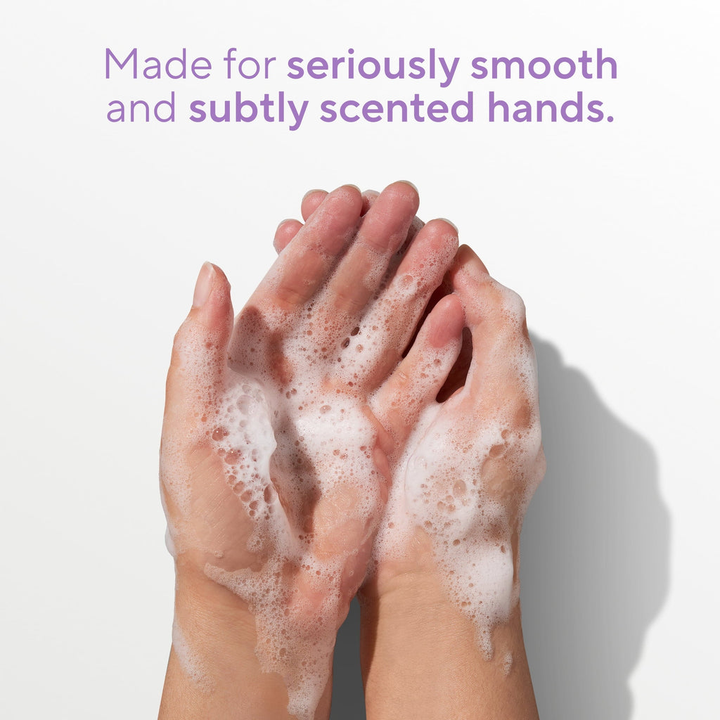 Liquid Hand Soap, Lilac & White Tea, Non-drying, Naturally Derived Cleansers, Sulfate Free, 13 fl oz