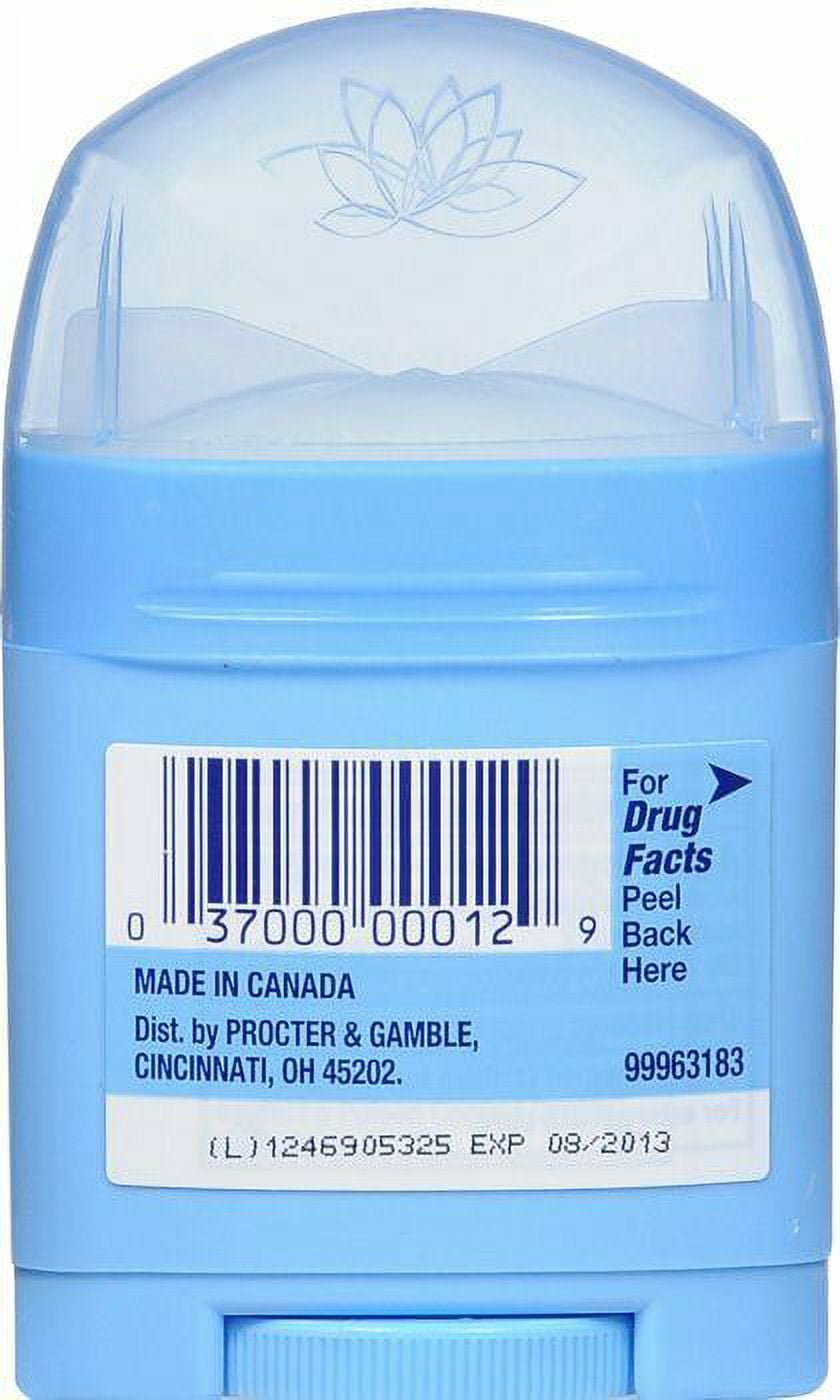 Invisible Solid Anti-Perspirant & Deodorant, Powder Fresh 0.50 oz (Pack of 4)