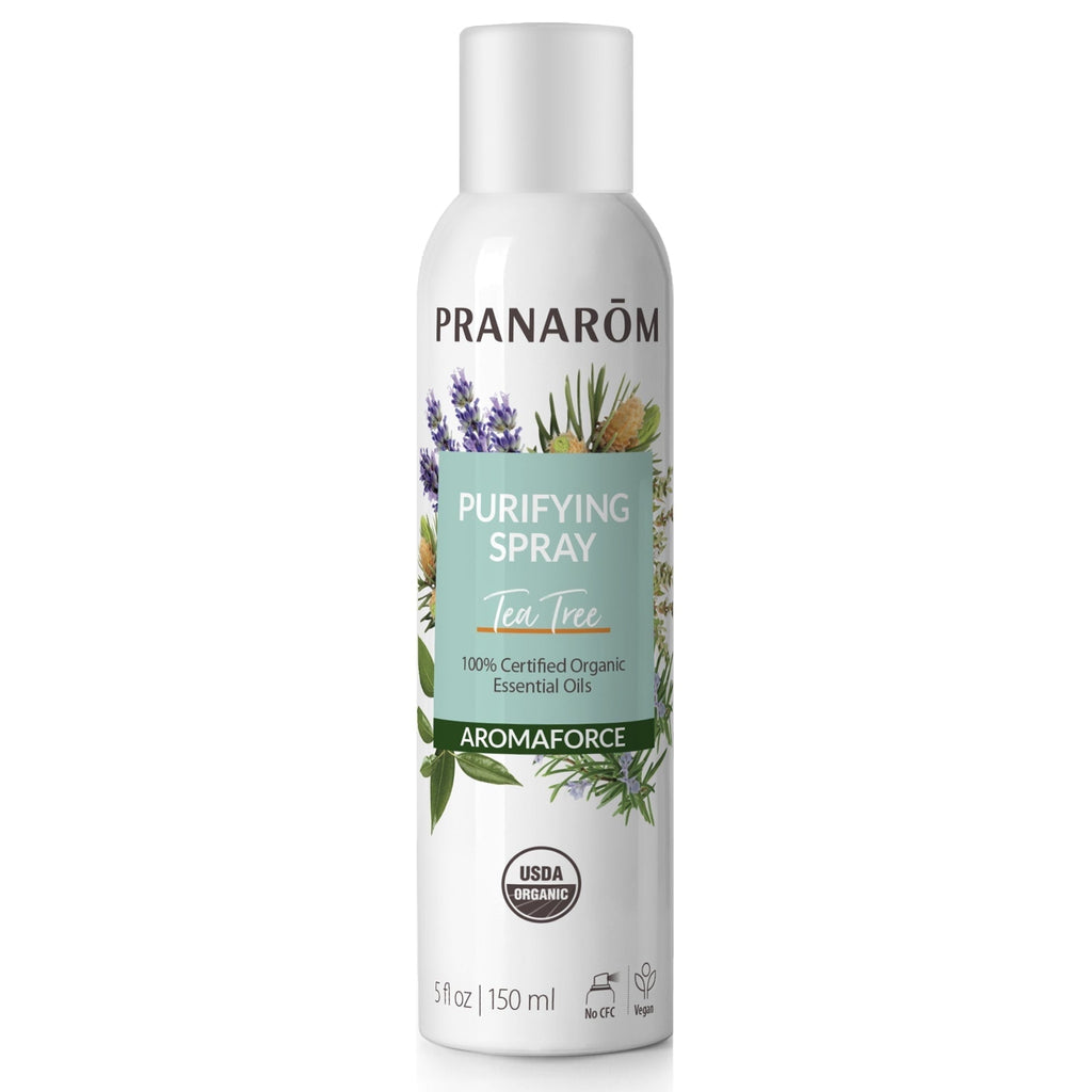 Aromaforce Air Purifying Spray With Organic Essential Oils, Deodorizers For Home, Essential Oil Infused With Plant Essences, Fresh Citrus Scent, Certified Organic, 150ml