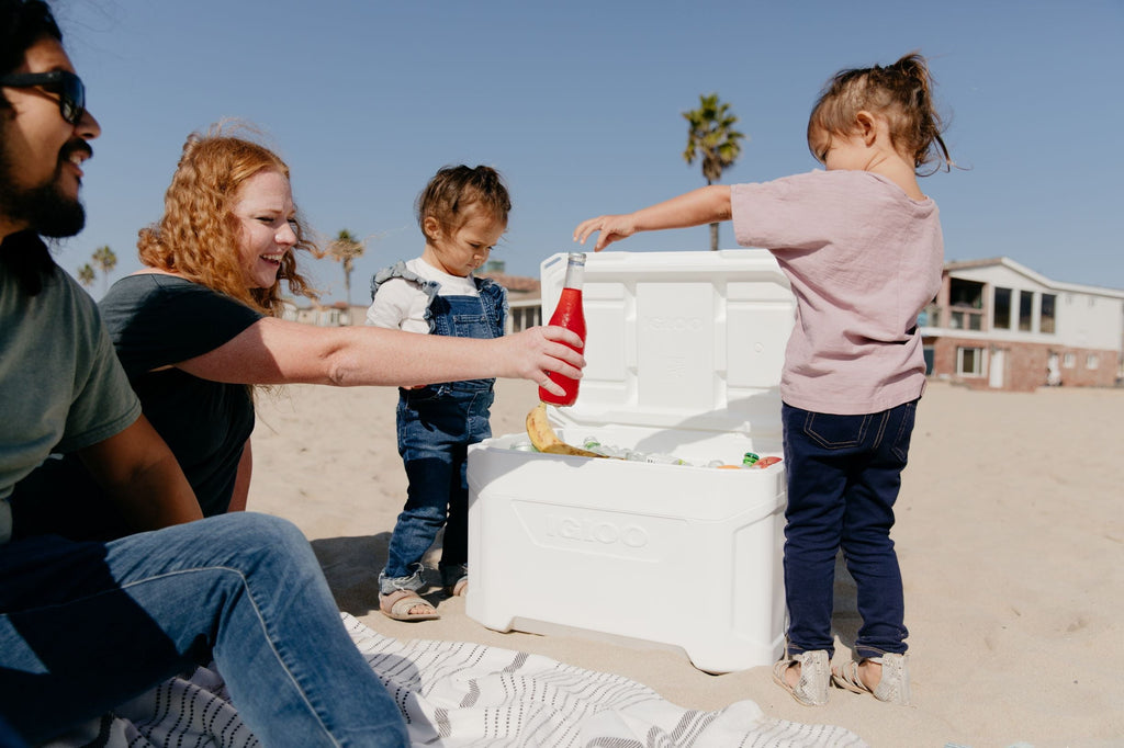 50 QT Profile II Ice Chest Cooler, White