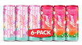 Energy Drinks Limited Addition Cotton Candy & Strawberry Sunrise Flavor Zero Suger, Low - Calorie, Energy Boost Drinks 12 oz (6 Pack)