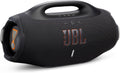 JBL Boombox 4 - Most Powerful Portable Waterproof Speaker with Massive Pro Sound Up to 34 Hours of Playtime & Multi-Speaker Connection by Auracast™ (Black)
