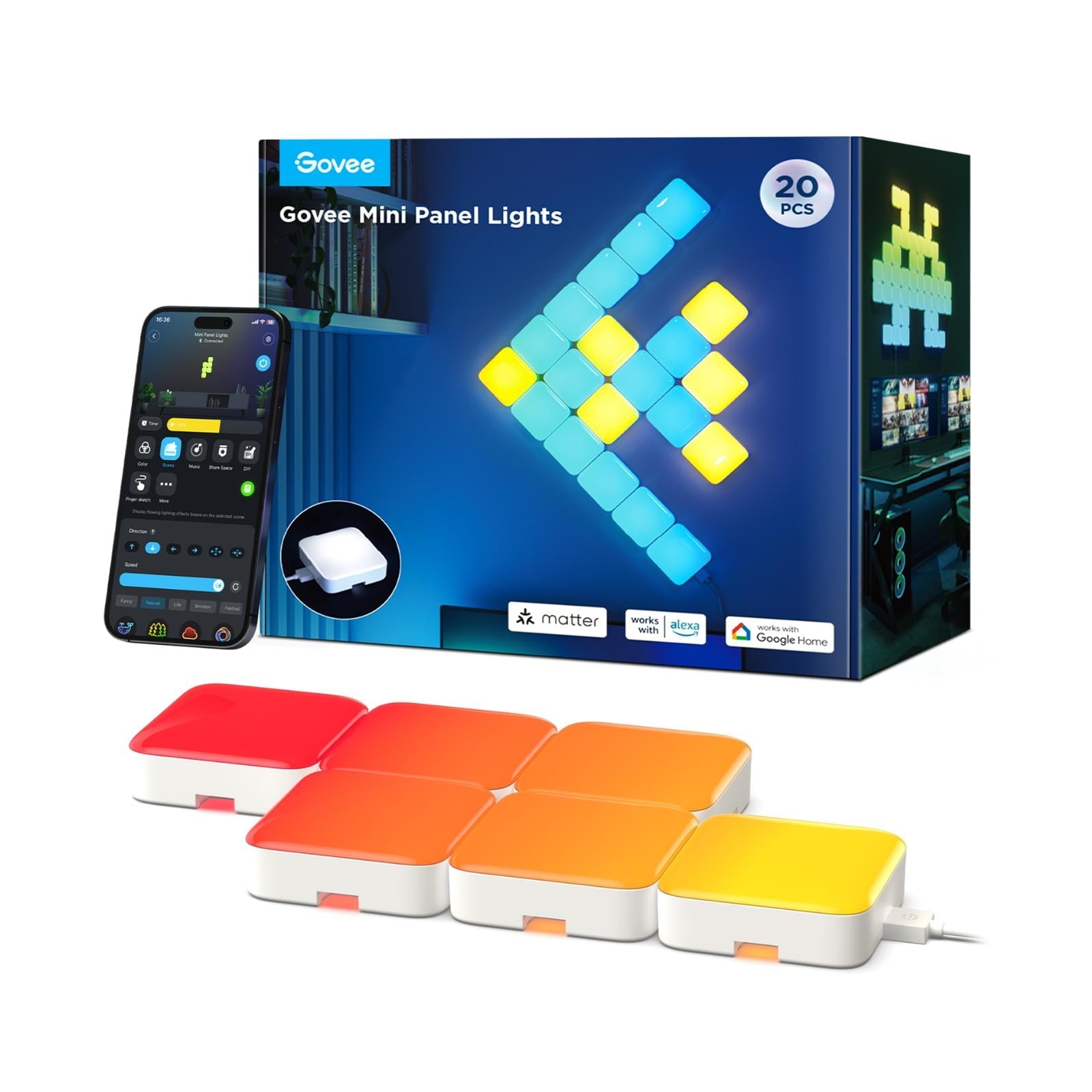 Mini Panel Lights 20 packs