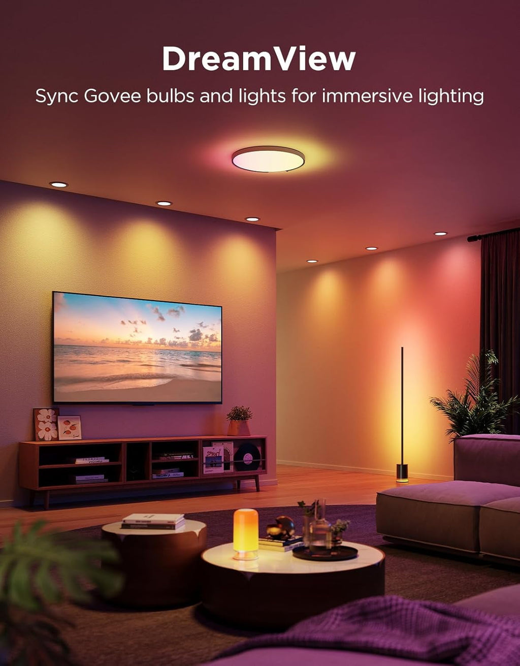 E26 Smart LED Colored Light Bulbs (6pack)