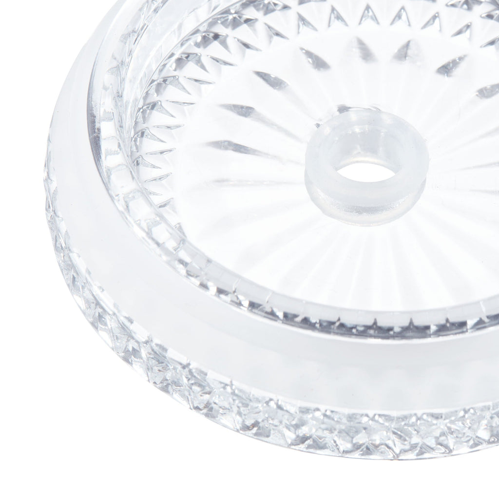 Better Homes & Gardens Glass 21oz Tumbler Ribbed with Glass Lid and Straw