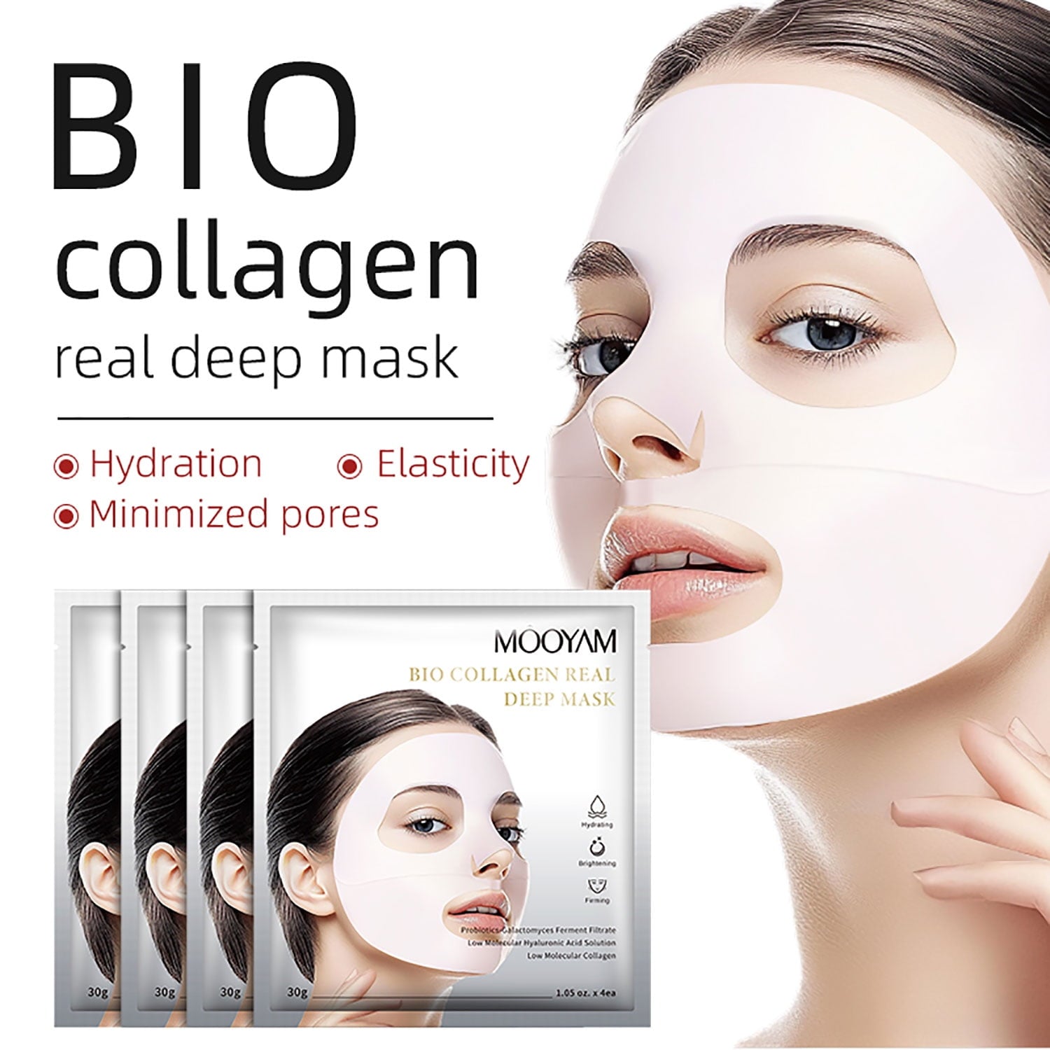 11 Pack Fruit Moisturizing Facial Mask Sheet, Rich in Fruit Essence Face Mask to Brighten and Hydrate Dull Skin