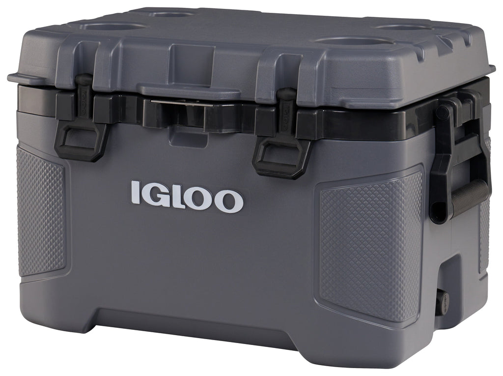 50 qt Hard Sided Thermocooler, Carbonite Gray