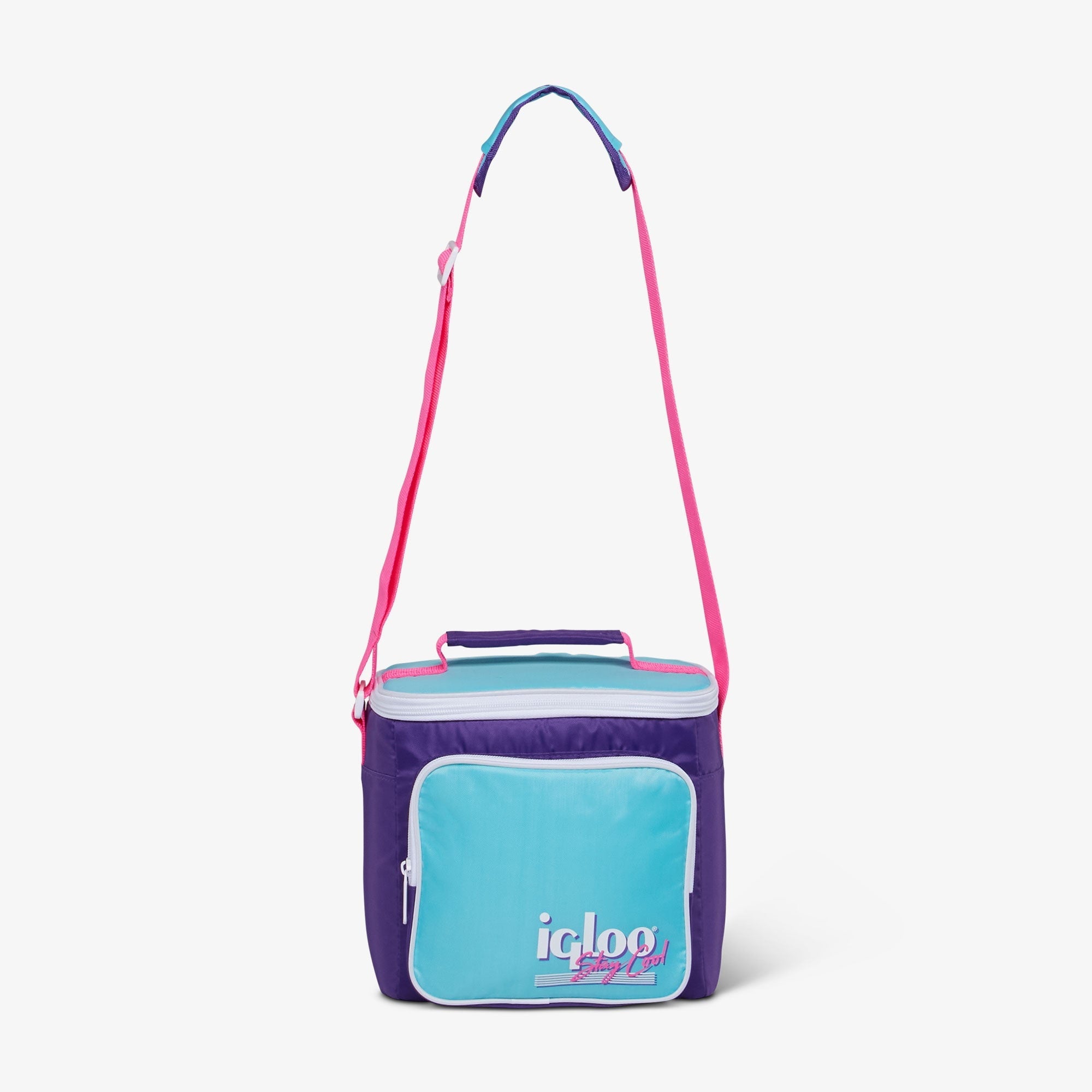 9 Can Capacity Retro Square Lunch Bag Cooler, Yellow