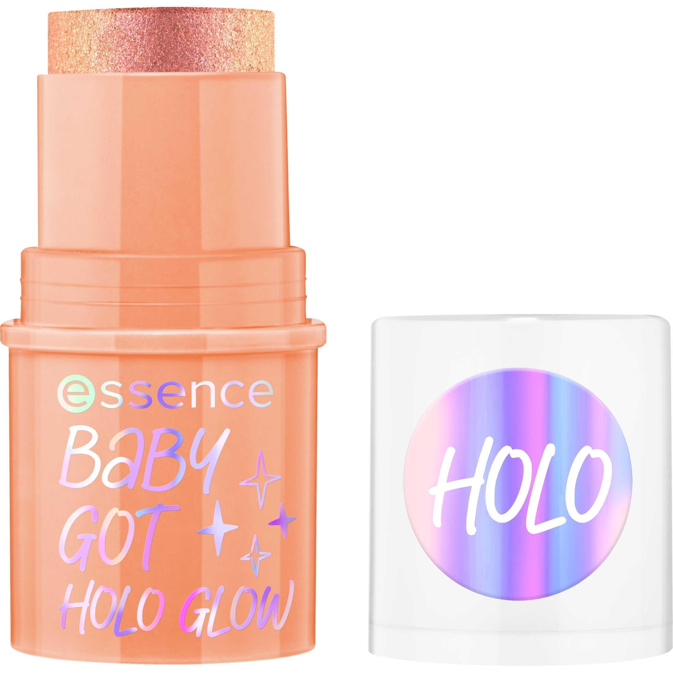 Baby Got Holo Glow Highlighter Stick, 10 Holy Apricotly
