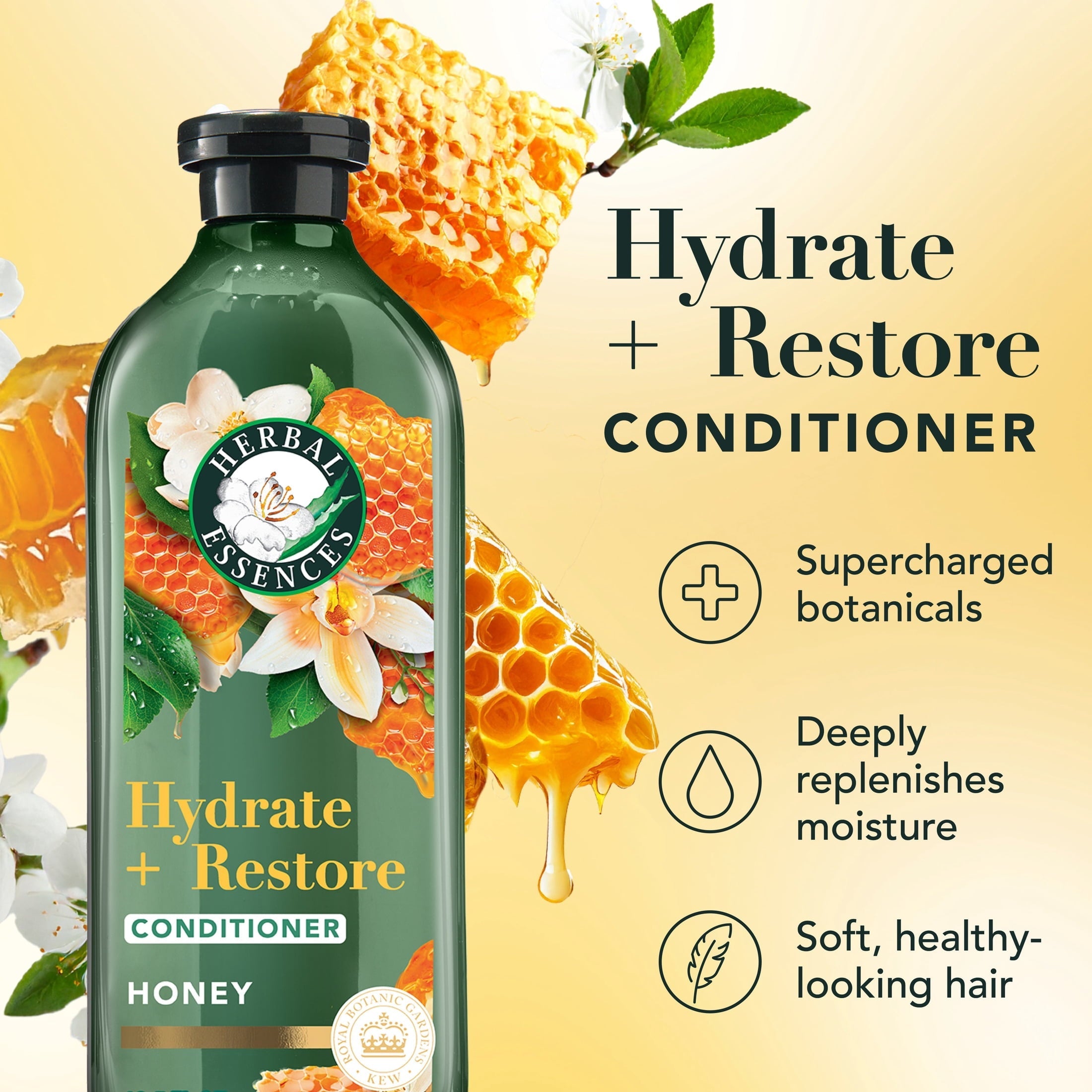 Hydrate + Restore Honey Sulfate Free Conditioner, 13.5 fl oz