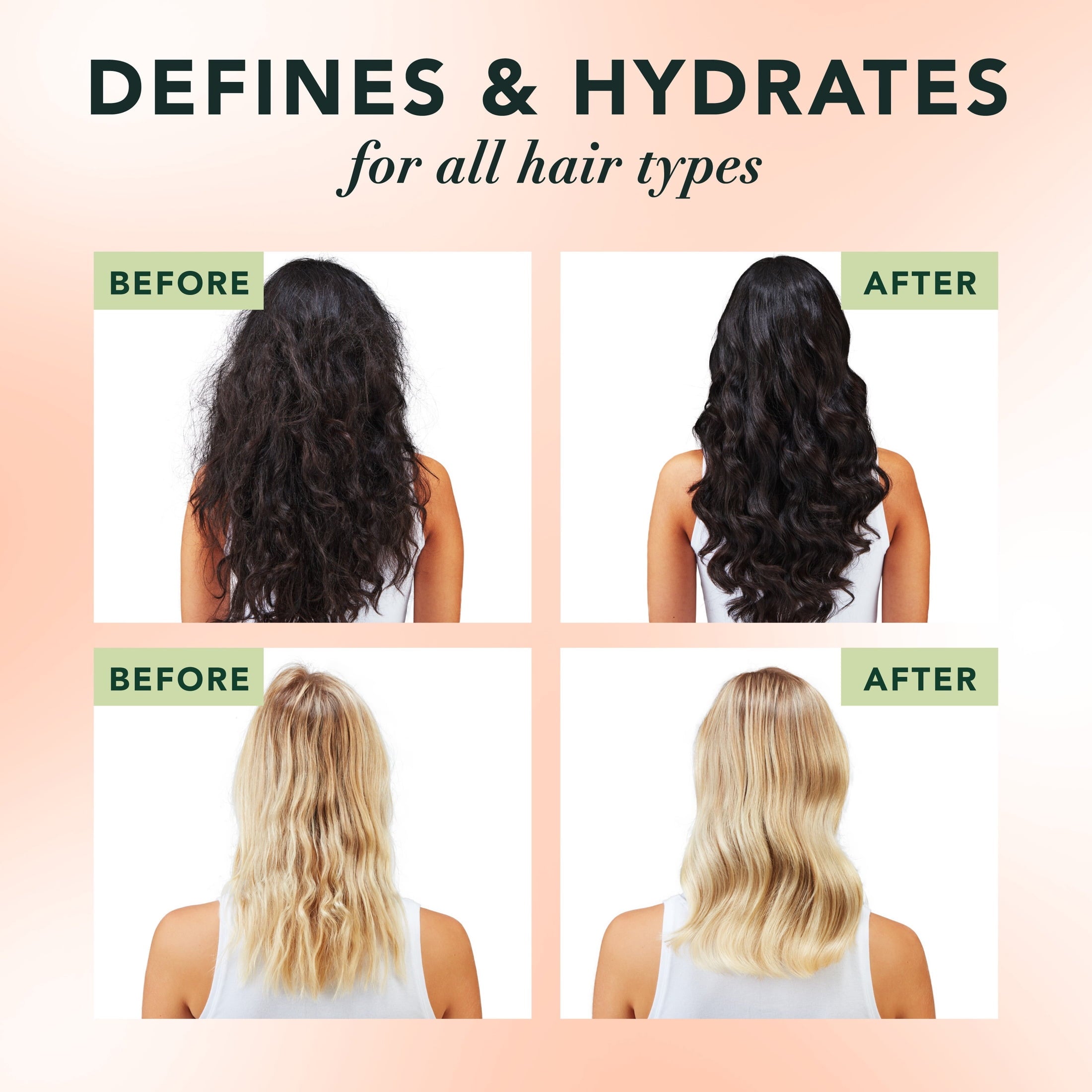 Curl + Define Apricot Sulfate-Free Shampoo, 13.5 fl oz