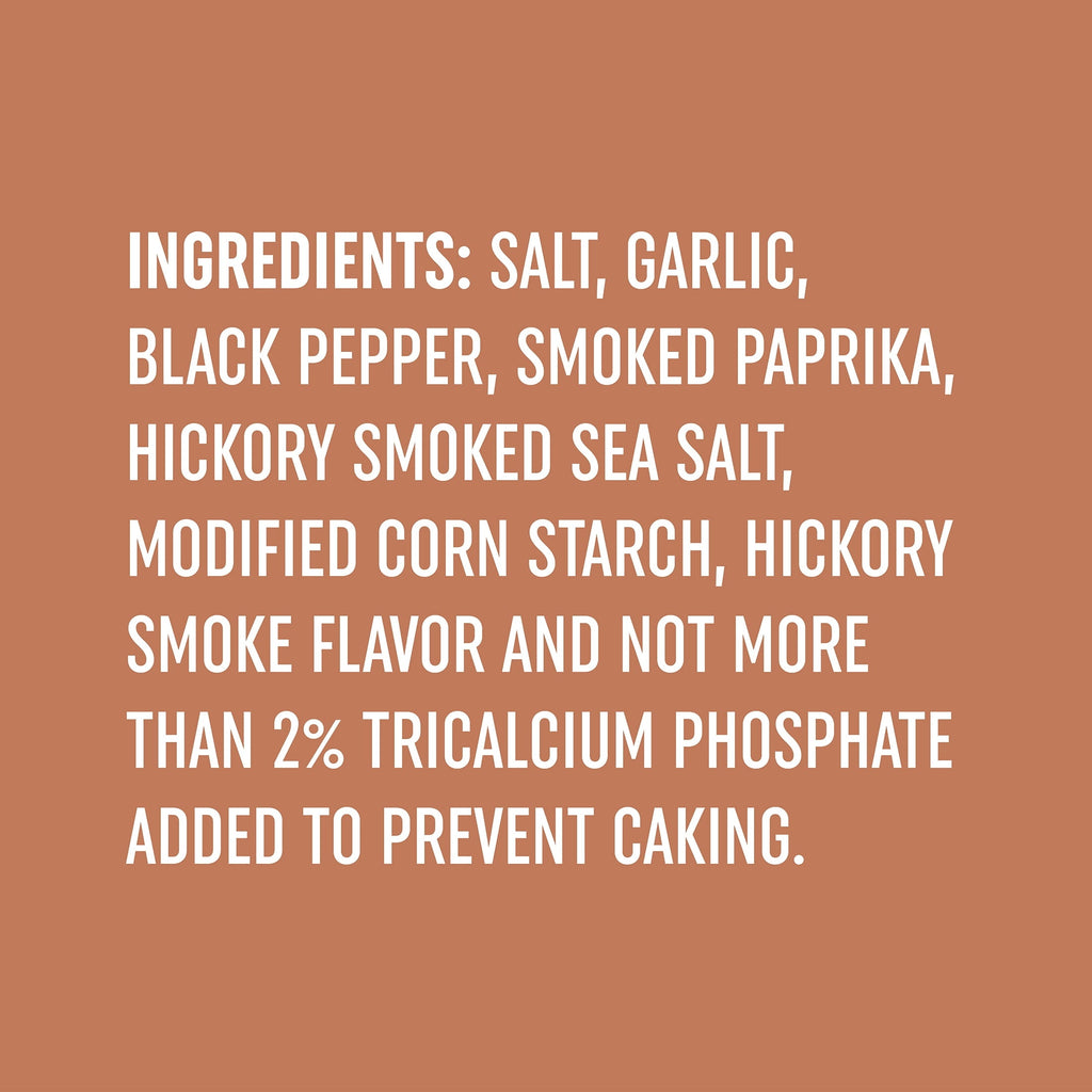 Fire & Smoke Society Texas Hickory BBQ Seasoning Blend for Grilling, 10 oz Mixed Spices & Seasonings