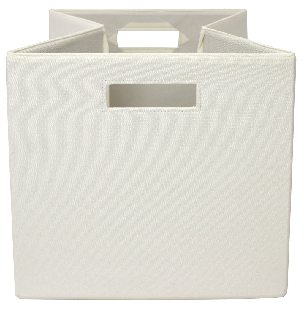 Better Homes & Gardens Collapsible Fabric Cube Storage Bin, Vanilla