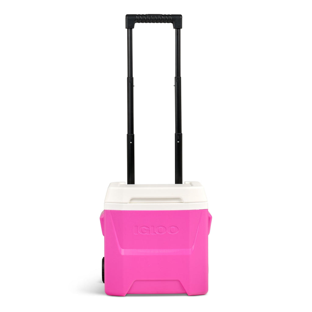 16 QT Laguna Hard Sided Ice Chest Cooler with Wheels, Aqua Blue