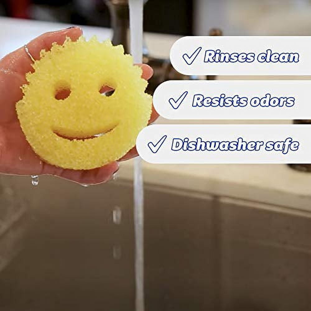 FlexTexture Scrubber Roll Sponge, 8 Count