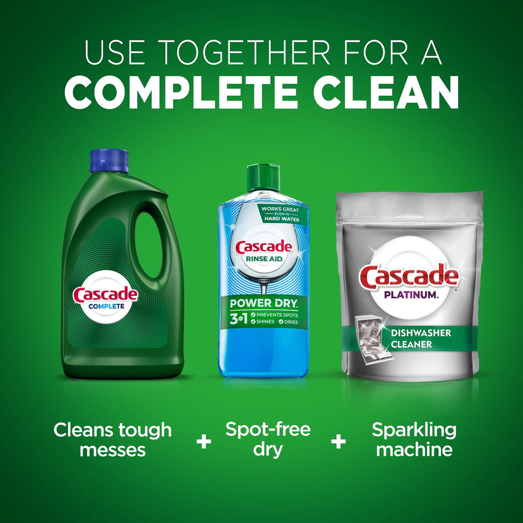 Complete Gel Dishwasher Detergent, Fresh Scent, 60 oz