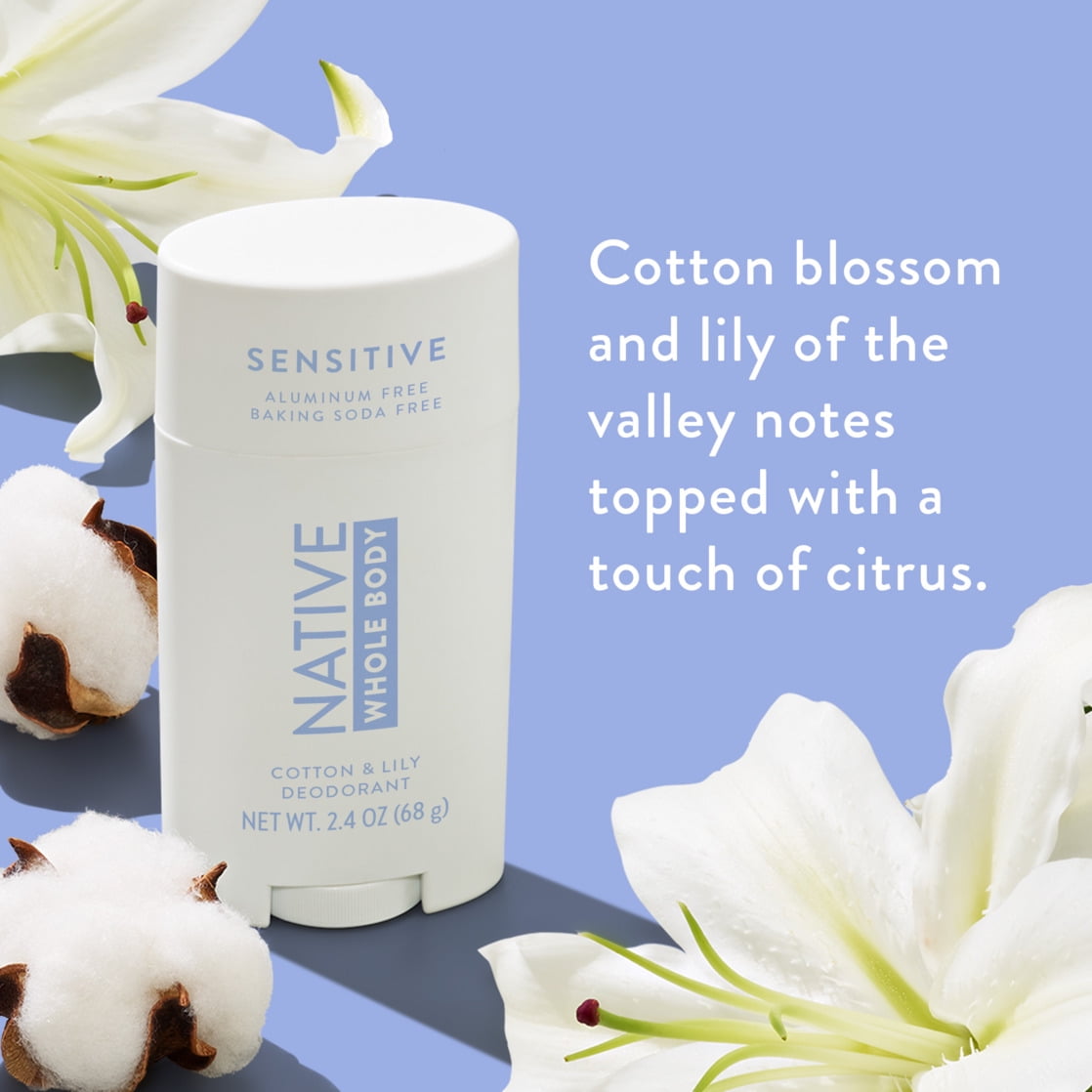 Cotton & Lily Sensitive Whole Body Deodorant 2.4 oz