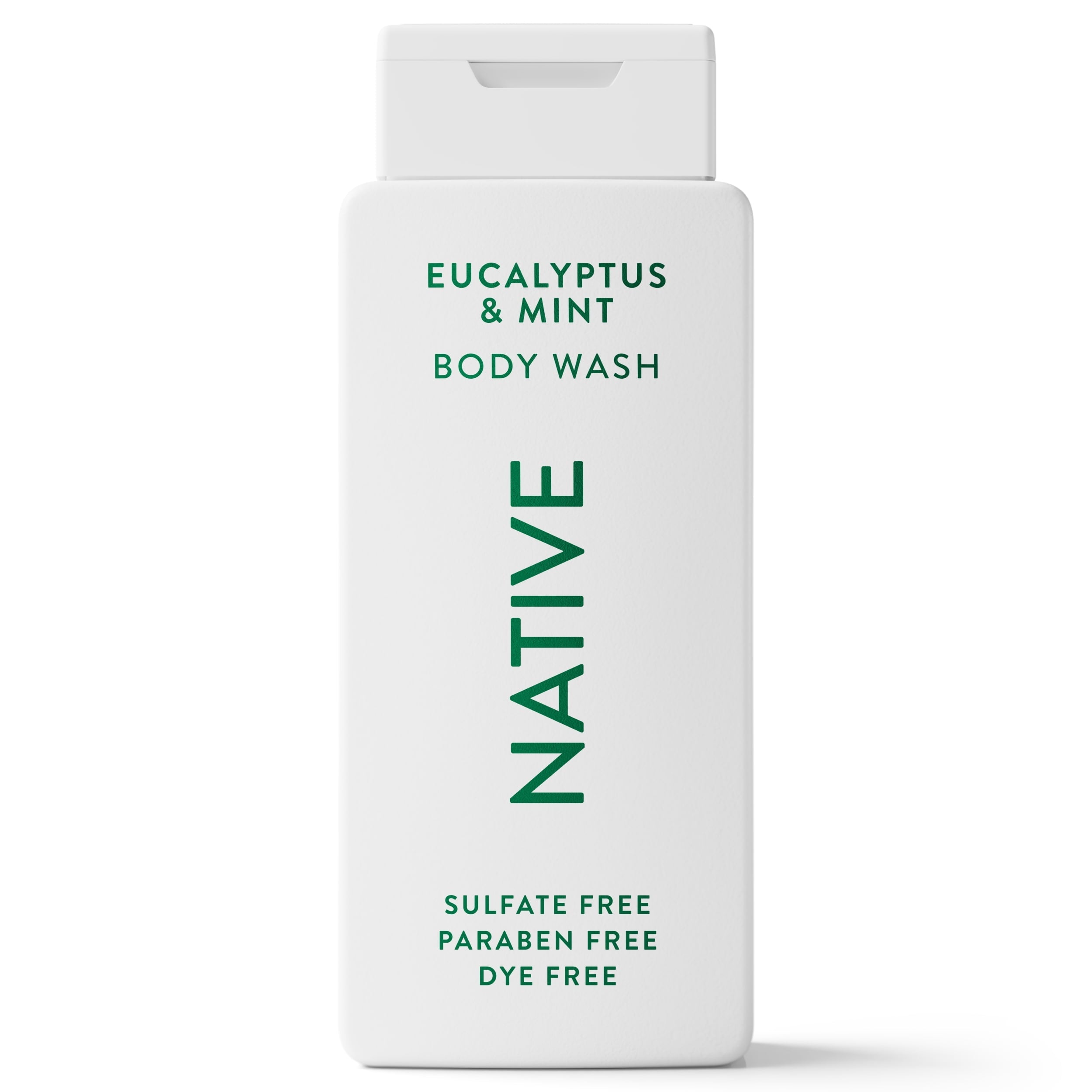 Body Wash, Eucalypts & Mint, Sulfate Free, Naturally Derived Ingredients, 24hr Freshness, for Women & Men, 18fl oz