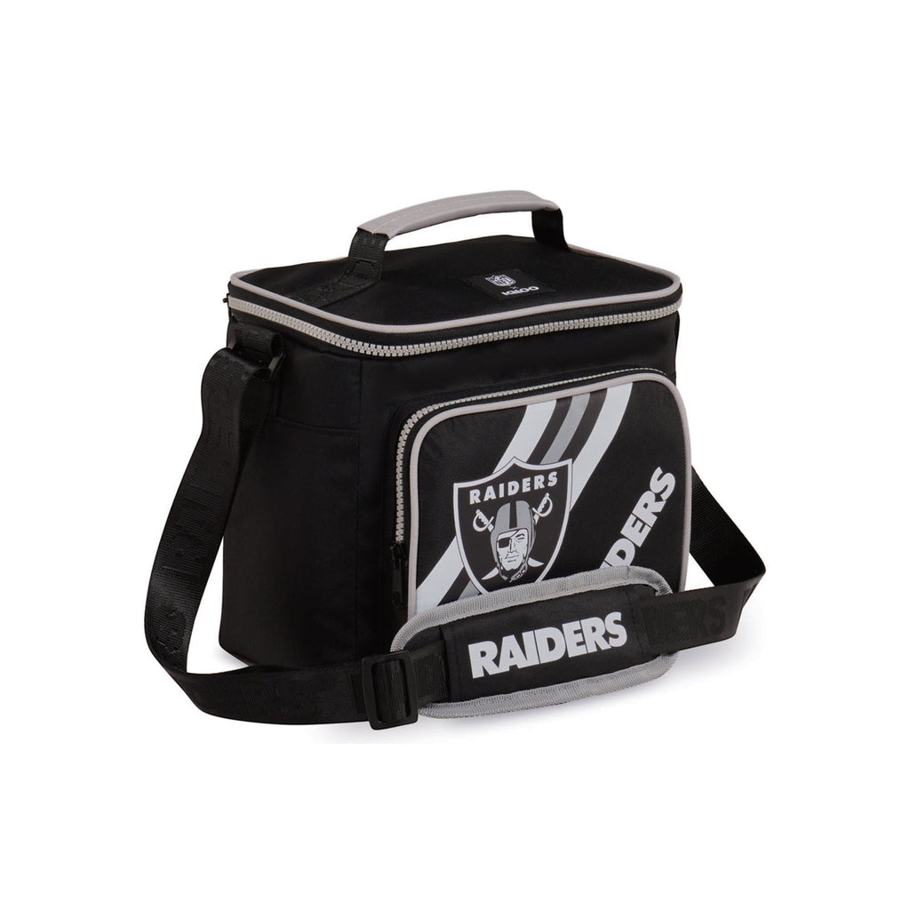 Las Vegas Raiders Square Lined 4-Pack Cooler