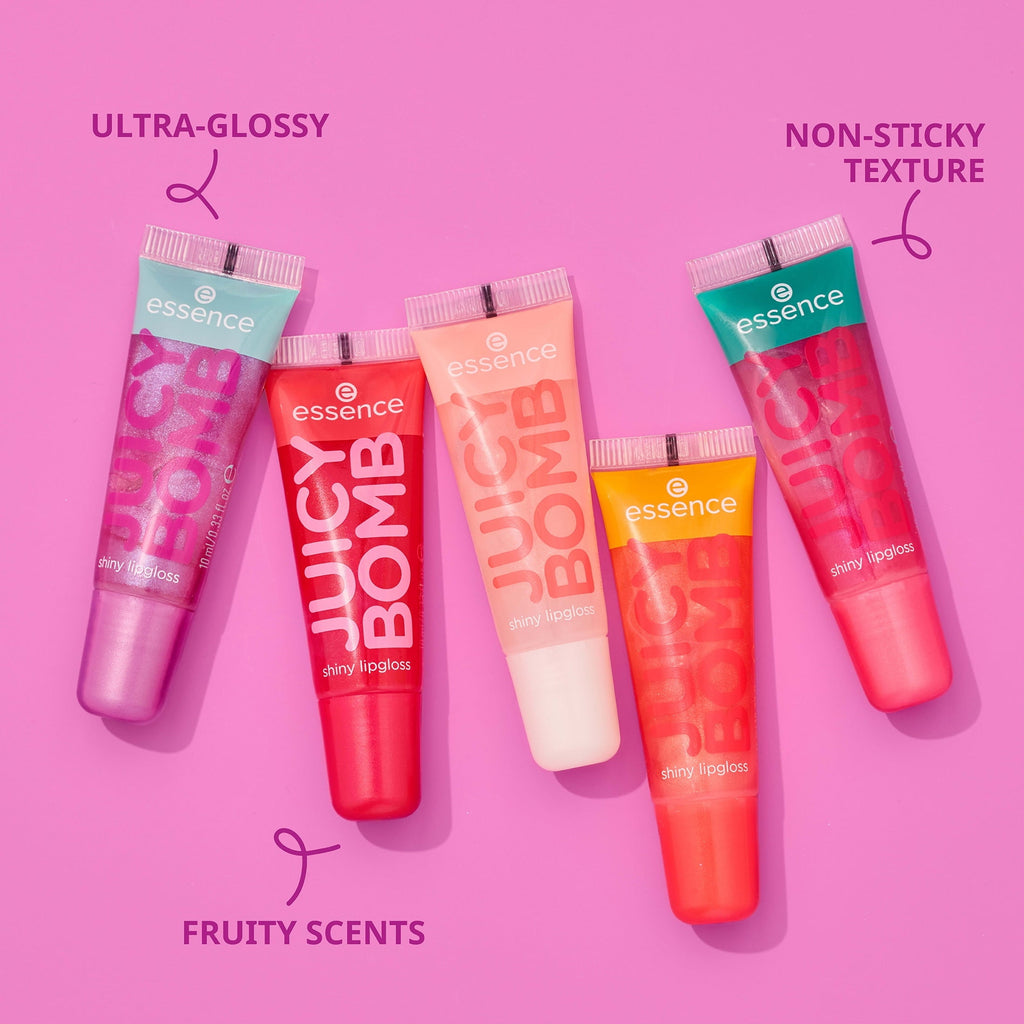 Juicy Bomb Shiny Lip Gloss, 101 Lovely Litchi