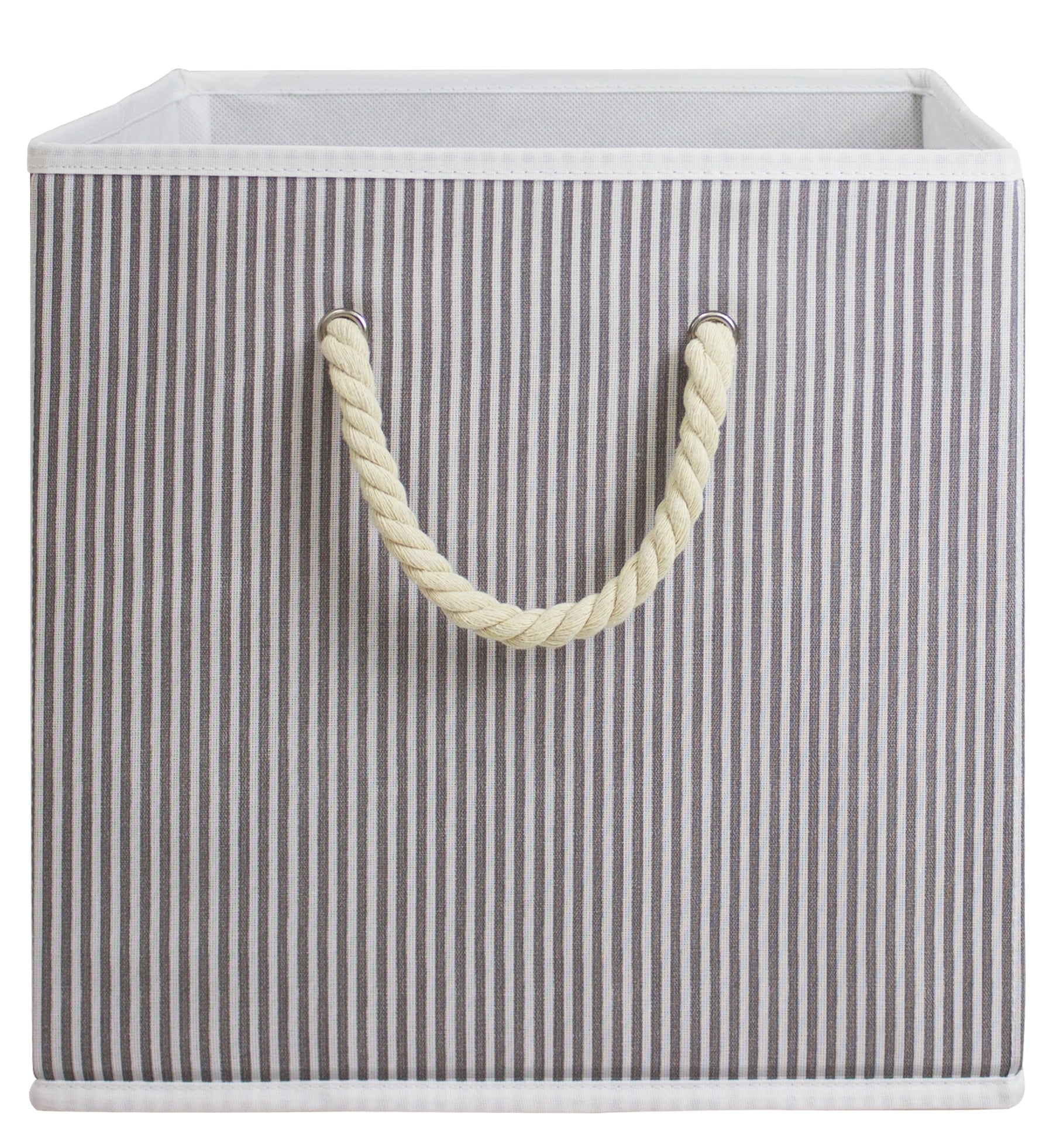 Better Homes & Gardens Collapsible Fabric Cube Storage Bin, Vanilla