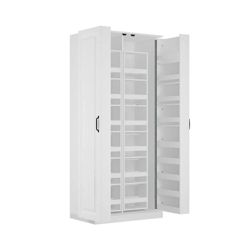 Versatile Kitchen Organizer: Compact 31.5 Cabinet with Smart Storage