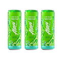 New Energy Drinks, Lime Slsuh - Limited Edition Flavor, Sugar-Free, Low-Calorie, Energy Boost Drink 12 fl oz (Pack of 3) Repackaged By *