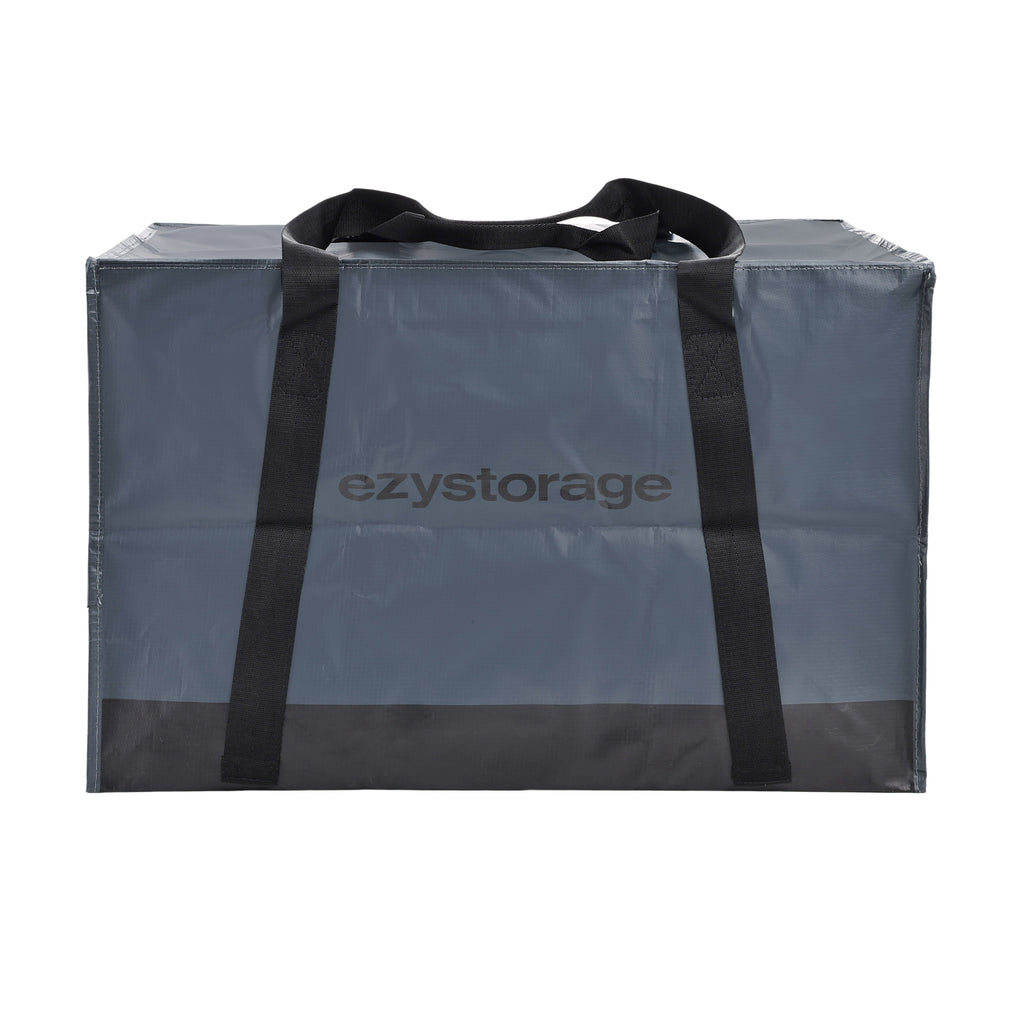 22.1 Gallon, Large, Heavy-Duty Collapsible Utility Storage Bag with Zipper and Reinforced Handles