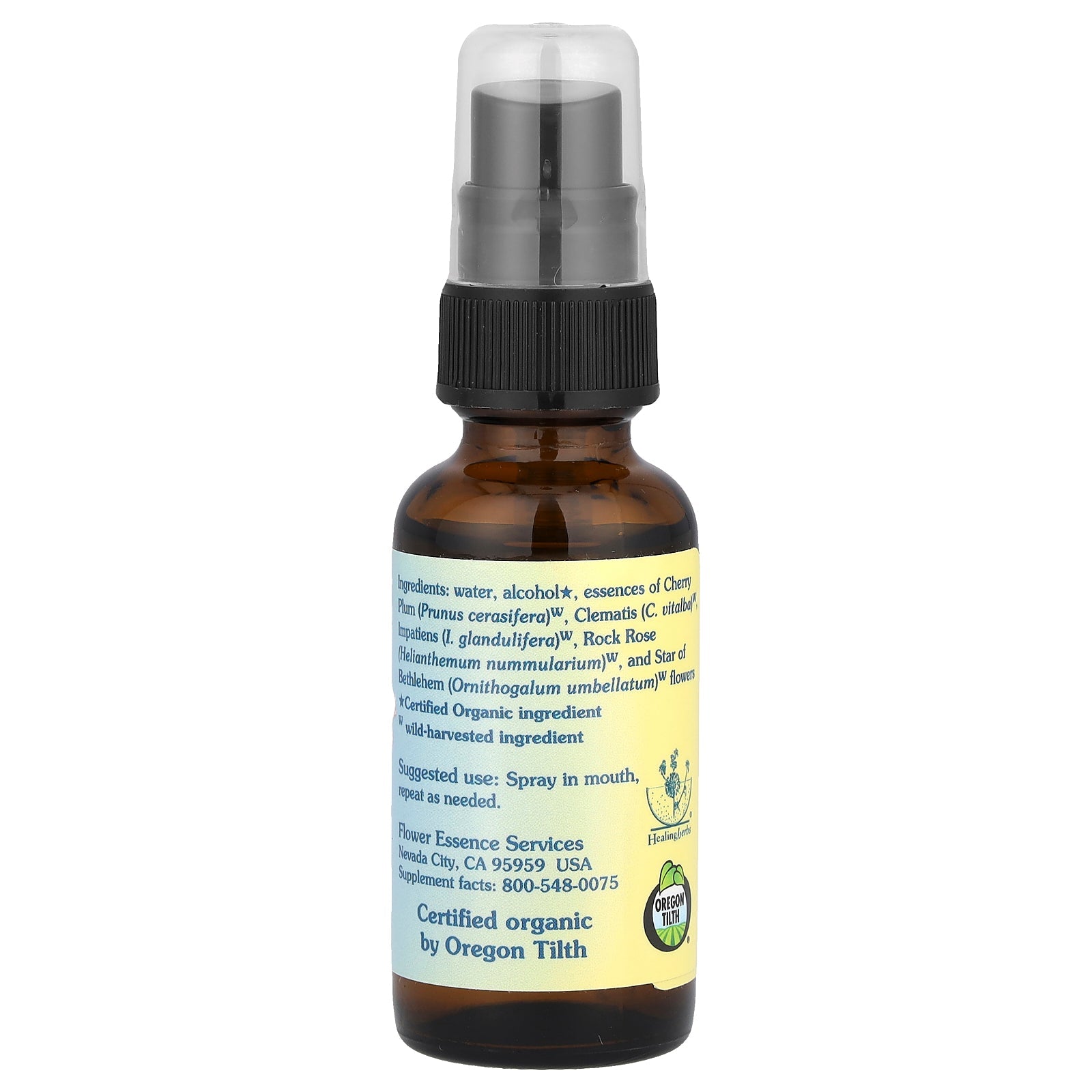 Flower Essence Services Five-Flower Formula Spray 1 oz Spray
