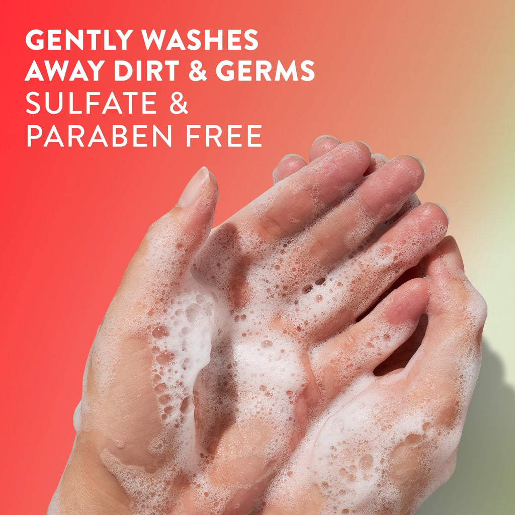 Liquid Hand Soap, Limited Edition Strawberry Matcha, Sulfate Free Hand Soap, Boba Café, 13 fl oz