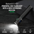 Baton 3 Pro Max 2500 Lumen Rechargeable EDC Flashlight