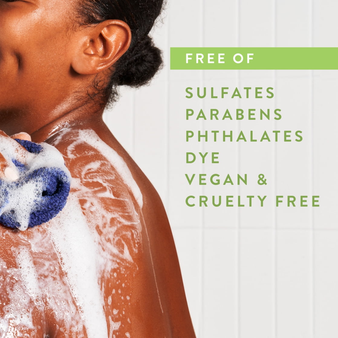 Body Wash, Key Lime & Sugar, Sulfate Free, Naturally Derived Ingredients, 24hr Freshness, for Women & Men, 18 fl oz